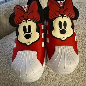 Adidas Kids Red Minnie Mouse Shoes